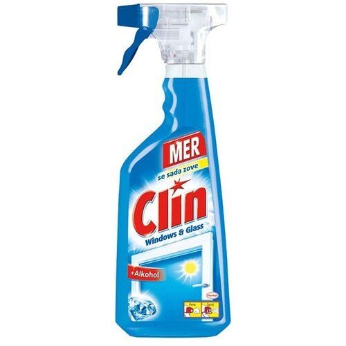 Sredstvo za čišćenje stakla sa pumpicom Mer Clin 750 ml 9100061 Cene