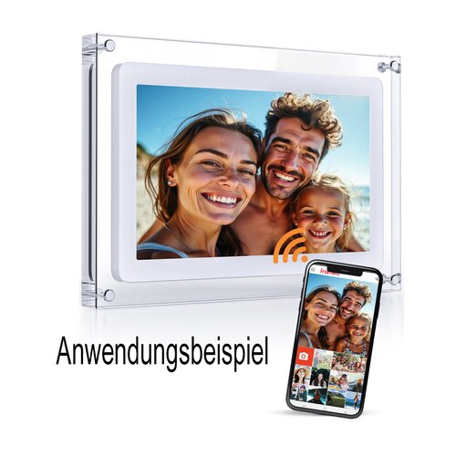 Pora 10” DPF-106 bijeli/akrilni digitalni okvir za fotografije Cijene