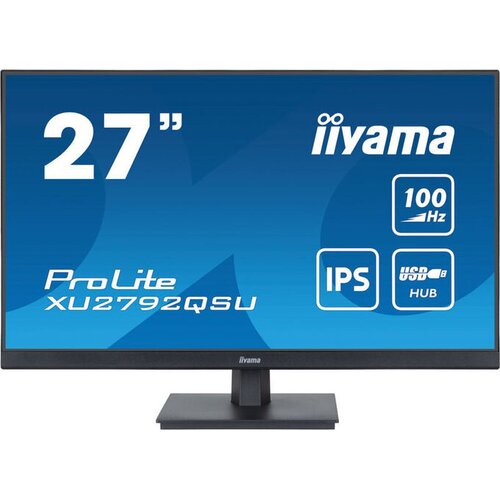 Iiyama XU2792QSU-B6 Business LED zaslon Energetska učinkovitost 2021 F (A - G) 68.6 cm (27 palac) 2560 x 1440 piksel 16 Cijene