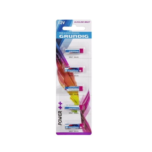  5x Grundig MN27 baterije - alkalne Slike