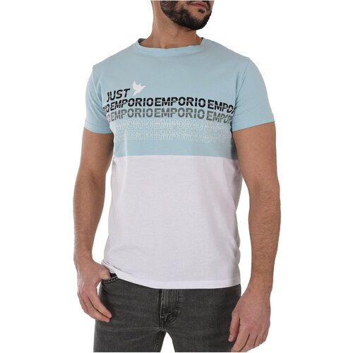 Just Emporio Majice s kratkimi rokavi JE-MYTIM-02 Modra Cene