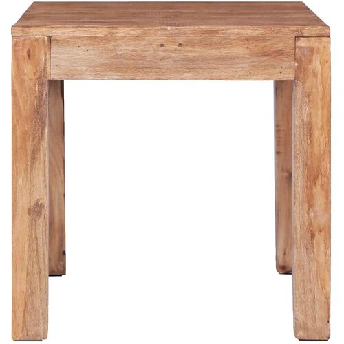  Stolić za kavu 53 x 50 x 50 cm od masivnog drva mahagonija Slike