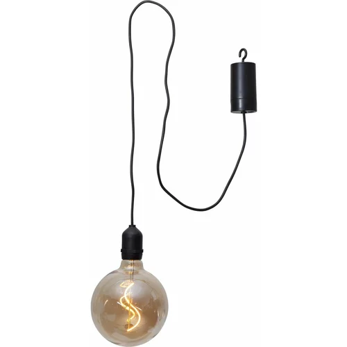 Star Trading smeđa vanjska LED svjetiljka Glassball, duljina 1 m