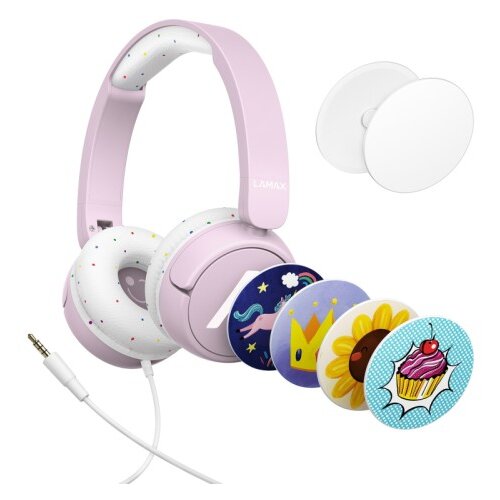 Lamax SoundKid1 slušalke roza Cene