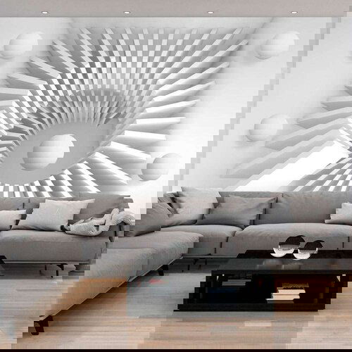  Tapeta - White jigsaw 100x70 Cijene