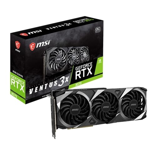 MSI Grafična kartica Geforce Rtx 3070 Ventus 3X Plus Oc 8G Lhr, (21215413) Cene