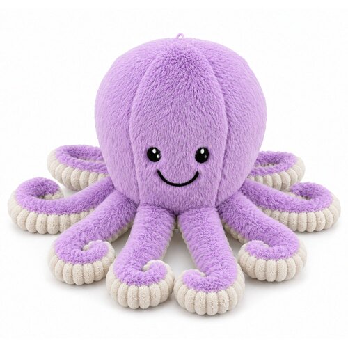  Plush Octopus Plush Toy Cuddly Toy with Elastic Tentacles Purple 30 cm Slike