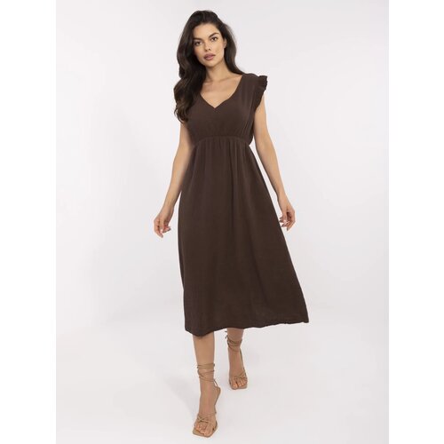 Italy Moda Dress-MI-SK-122126.77-brown Cene