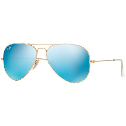Ray-ban Aviator Flash Lenses RB3025 112/17 L (62) Zlata/Modra Slike
