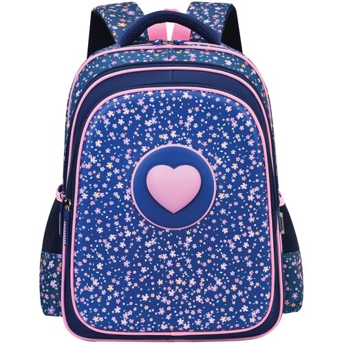 Scool Ranac sa ojačanim leđima 3D Eva Purple heart SC2991, 42x30x22cm, Ljubičasti Cene