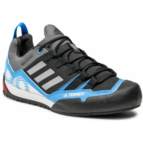 Adidas Čevlji Terrex Swift Solo 2 S24011 Core Black/Grey Three/Blue Rush