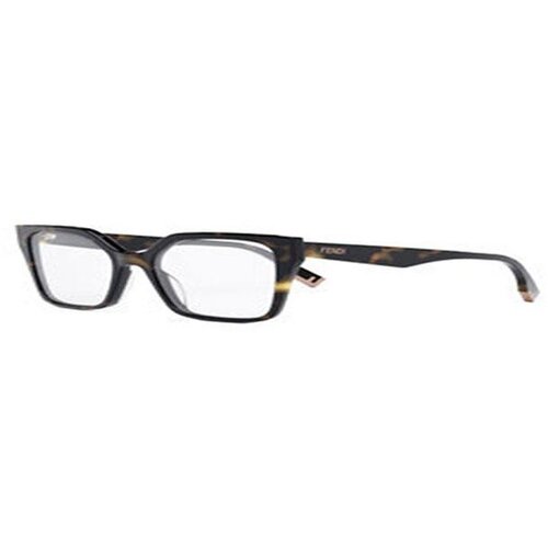 Fendi Way Clear Geometric Eyeglasses - L (54) Slike