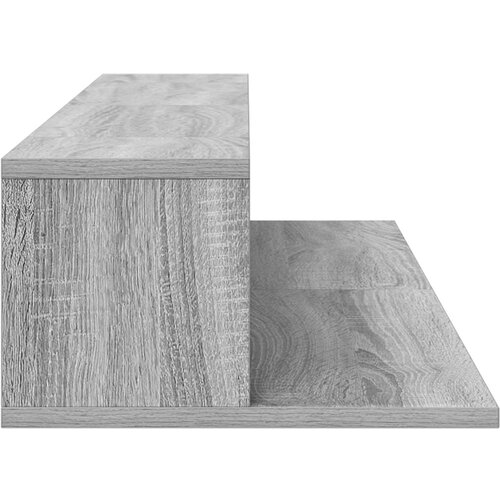 Studio radni stol Siva Sonoma 110 x 36 x 19,5 cm Slike