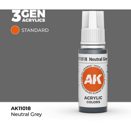 AK Interactive Neutral Grey 17ml - 3rd Gen Akrilna Boja AK11018 Cene