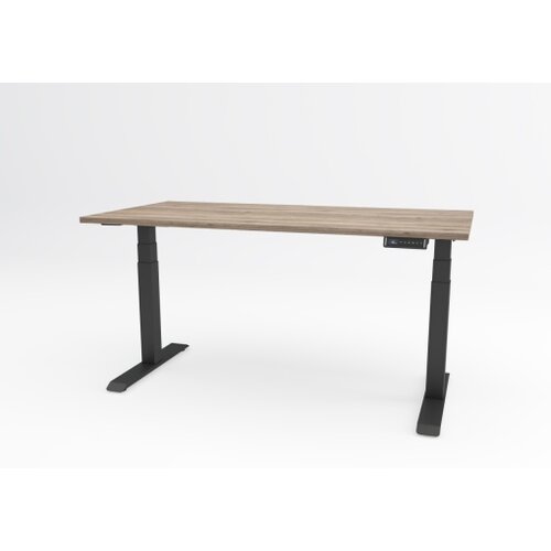  Elektropodesivi sto Ergodynamic A7 Performance, Sa dva motora, 1370 x 670 x 18mm, Hrast Slike