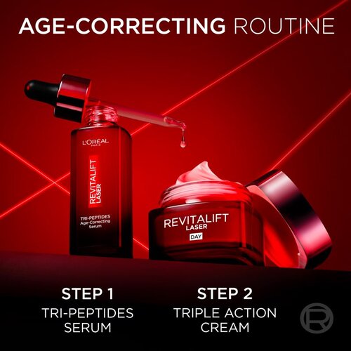 L&amp;acute;Or&amp;eacute;al Paris Revitalift Laser serum protiv bora s peptidima 50 ml Slike