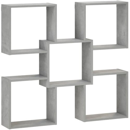  Zidna polica Betonska siva 99 5 x 17 x 91 cm - Betonska siva Slike