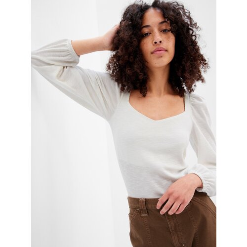 GAP T-shirt with puffed sleeves - Women Cene