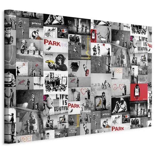  Slika - Street Art: Banksy 30x20 Standard Cene