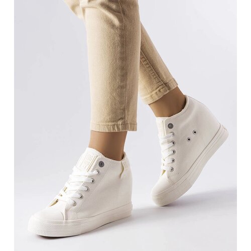 Big Star White wedge sneakers Slike