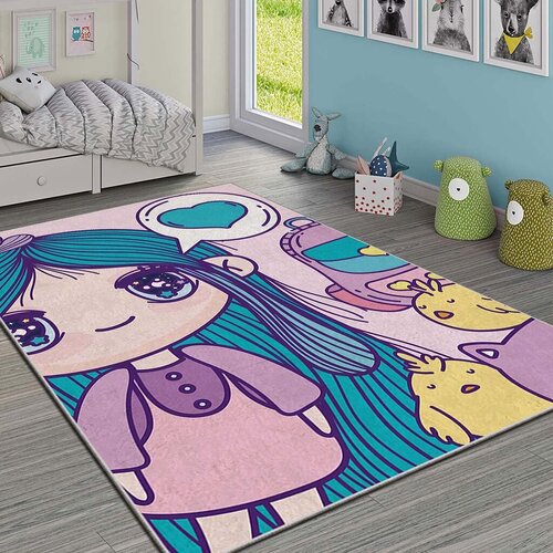 Conceptum Hypnose Tepih Hmı Kdc-102, Pravougaoni, 80x140 cm, Šareni Cene