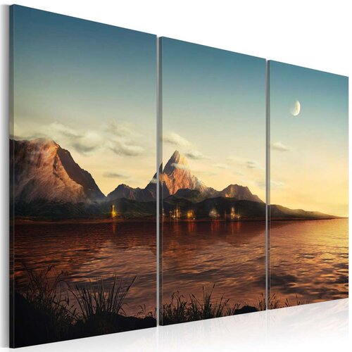  Slika - Warm evening in the mountains 60x40 Slike
