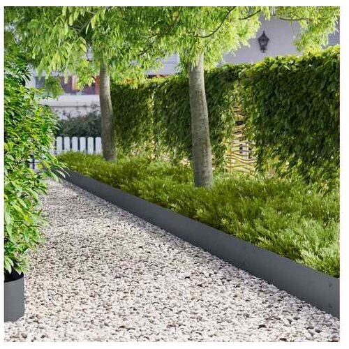 vidaXL Ograda oko Travnjaka 30 kom. 103 x 25 cm Čelik Antracit - Antracit 30 25 cm Cene
