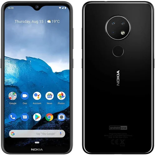 Nokia Obnovljeno - kot novo - 6.2 crna 64 GB 4 GB ram dual sim - brez oznak uporabe obnovljeno, (21581496)