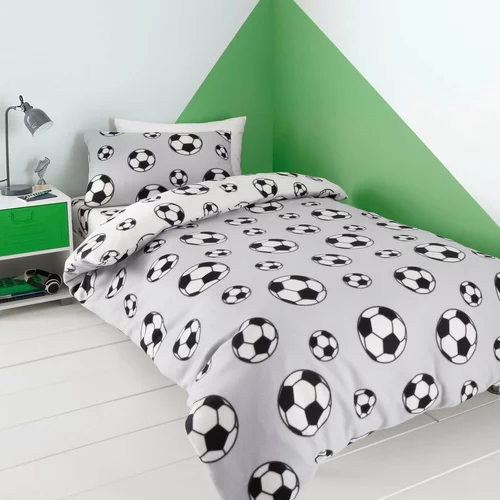 Catherine Lansfield Otroška posteljnina iz mikropliša 135x200 cm Football –