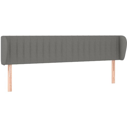 Maison Chic vzglavna omarica - nočna omarica - posteljna omarica z u&amp;scaron;esi temno sivo 163x23x78/88 cm blago, (21707677) Slike