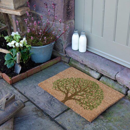 Artsy Doormats Otirač od kokosovih vlakana 40x60 cm Tree of Life &amp;ndash; Slike