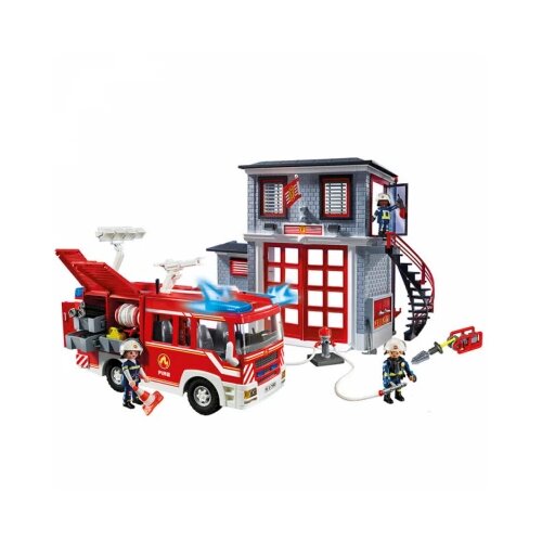 Playmobil action heroes vatrogasna stanica Slike