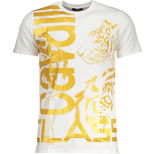 Cavalli Class MEN&amp;amp;#39;S SHORT SLEEVED T-SHIRT WHITE Slike