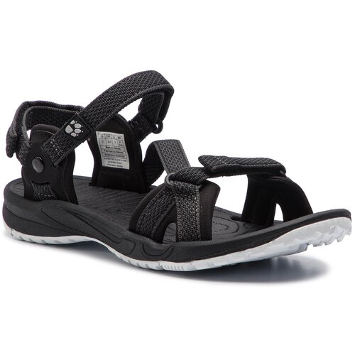Jack Wolfskin Sandali Lakewood Ride Sandal W 4019041 Black Slike