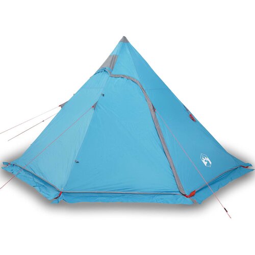 VidaXL &amp;Scaron;otor za kampiranje tipi za 5 oseb moder vodoodporen, (21337323) Slike