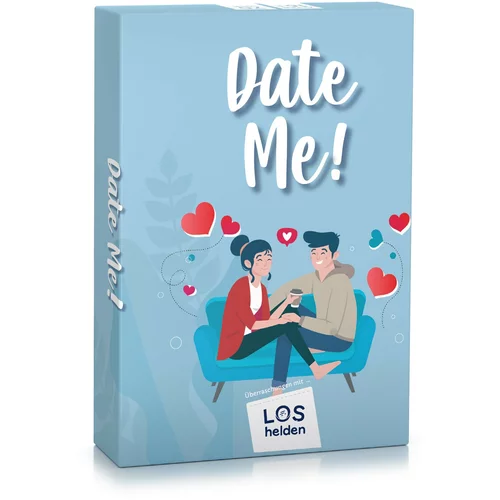 Spielehelden Date me! Igra s kartami za pare 35 idej za ljubezenski sestanek Poročno darilo