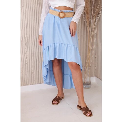 Kesi Women's skirt - light blue Slike