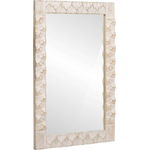  Zrcalo za kupaonicu Fin&scaron; bijelog pranja 50 x 70 x 3 cm Cijene