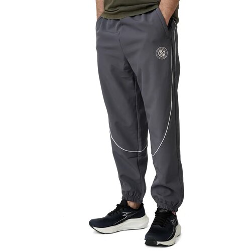 361 DEGREES Muški donji deo trenerke Velvet Pants, Sivi Cene