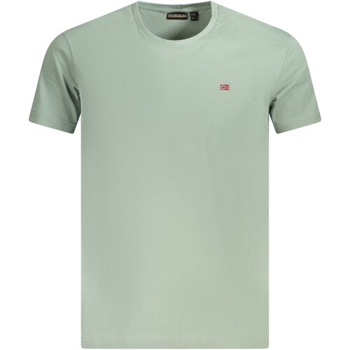 Napapijri SHORT SLEEVE T-SHIRT MEN GREEN Slike