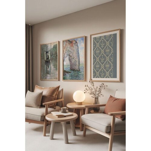 WALLXPERT Č-300874 - 3040 Vi&scaron;enamenski set dekorativnih slika (3 komada) Cene