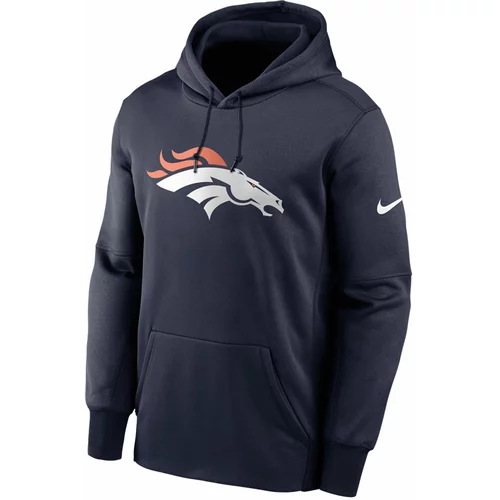 Nike Denver Broncos Prime Logo Therma pulover sa kapuljačom