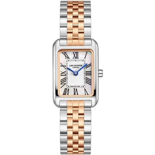 Lee Cooper Ženski sat LC08135.520, Sedefasto kući&amp;scaron;te, Srebrno-rose gold Slike