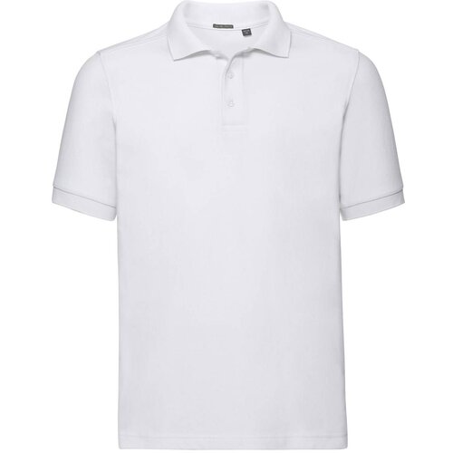 RUSSELL Men's T-shirt Tailored Stretch Polo R567M 95% smooth cotton ring-spun 5% Lycra 205g/210g Cene