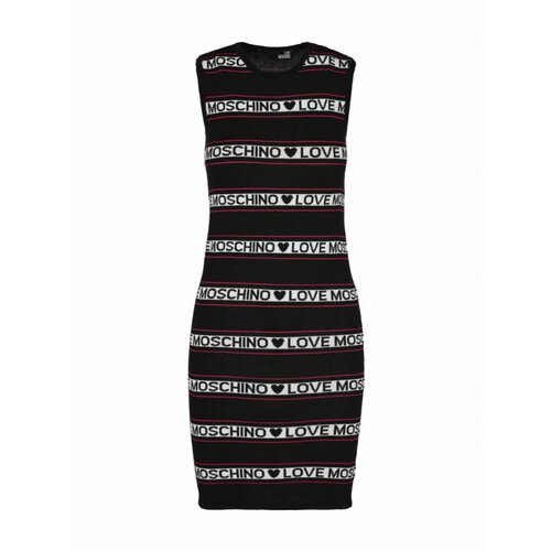 Love Moschino - Kratka haljina sa logo-printom Cene