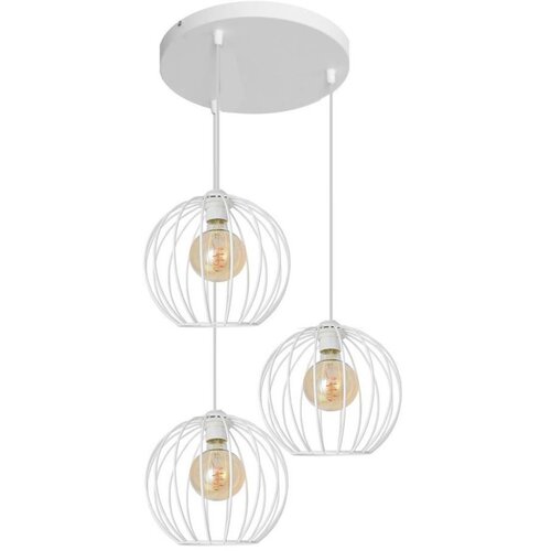  Luster na sajli MERCURE 3xE27/15W/230V bela Cene