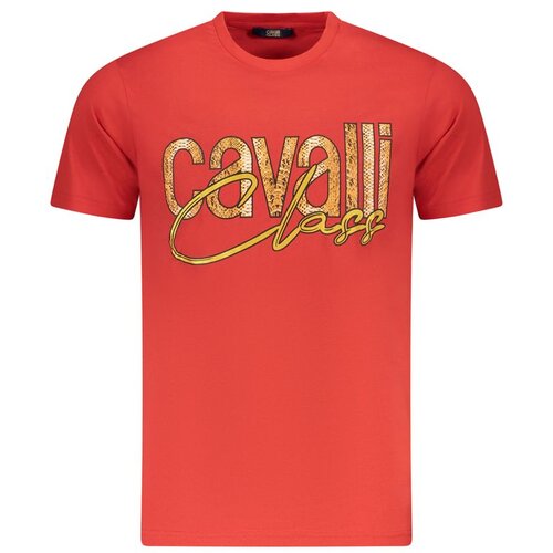 Cavalli Class Mu&amp;scaron;ka Majica Kratkih Rukava Crvena Slike