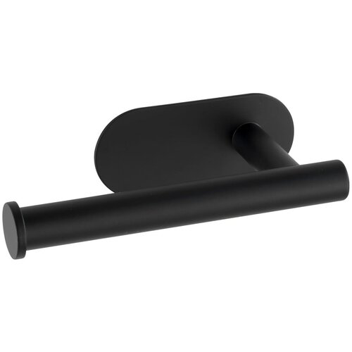 Wenko Črno držalo za toaletni papir iz nerjavečega jekla brez vrtanja Turbo-Loc&amp;reg; Orea Slike