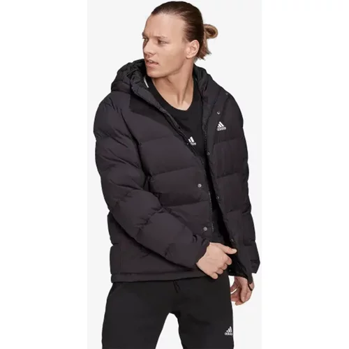 Adidas Pernata jakna za muškarce, boja: crna, za zimu