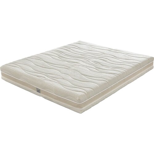 Materasso Srednje trda/mehka obojestranska vzmetnica iz pene 200x200 cm BIOGREEN stretch T3 – Cene